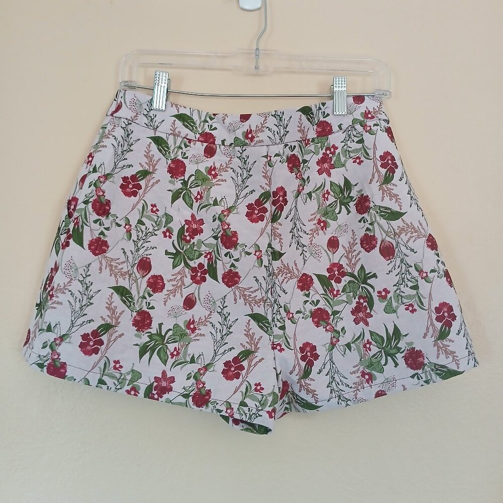 Aureum NWT High Waisted Floral Shorts Women's Medium